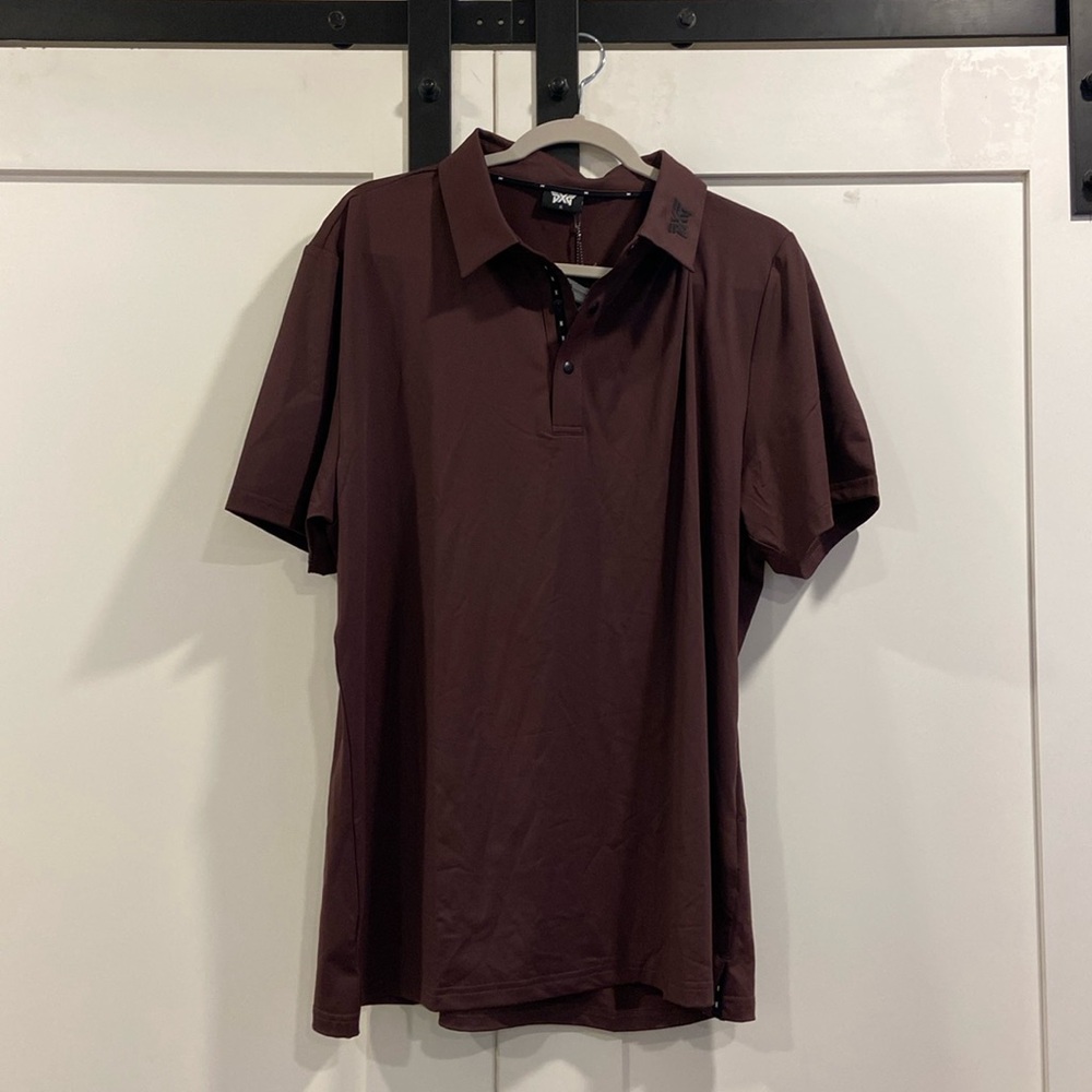 PXG Maroon Men’s Golf Polo